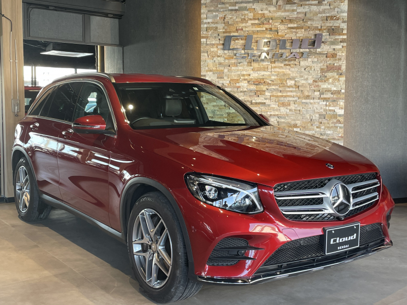 メルセデスベンツ GLC 250 4MATIC スポーツ ヒヤシンスレッド AMGスタイリングパッケージ 中古車情報 宮城県 Cloud SENDAI  / クラウド仙台 https://www.cloud-sendai.jp/